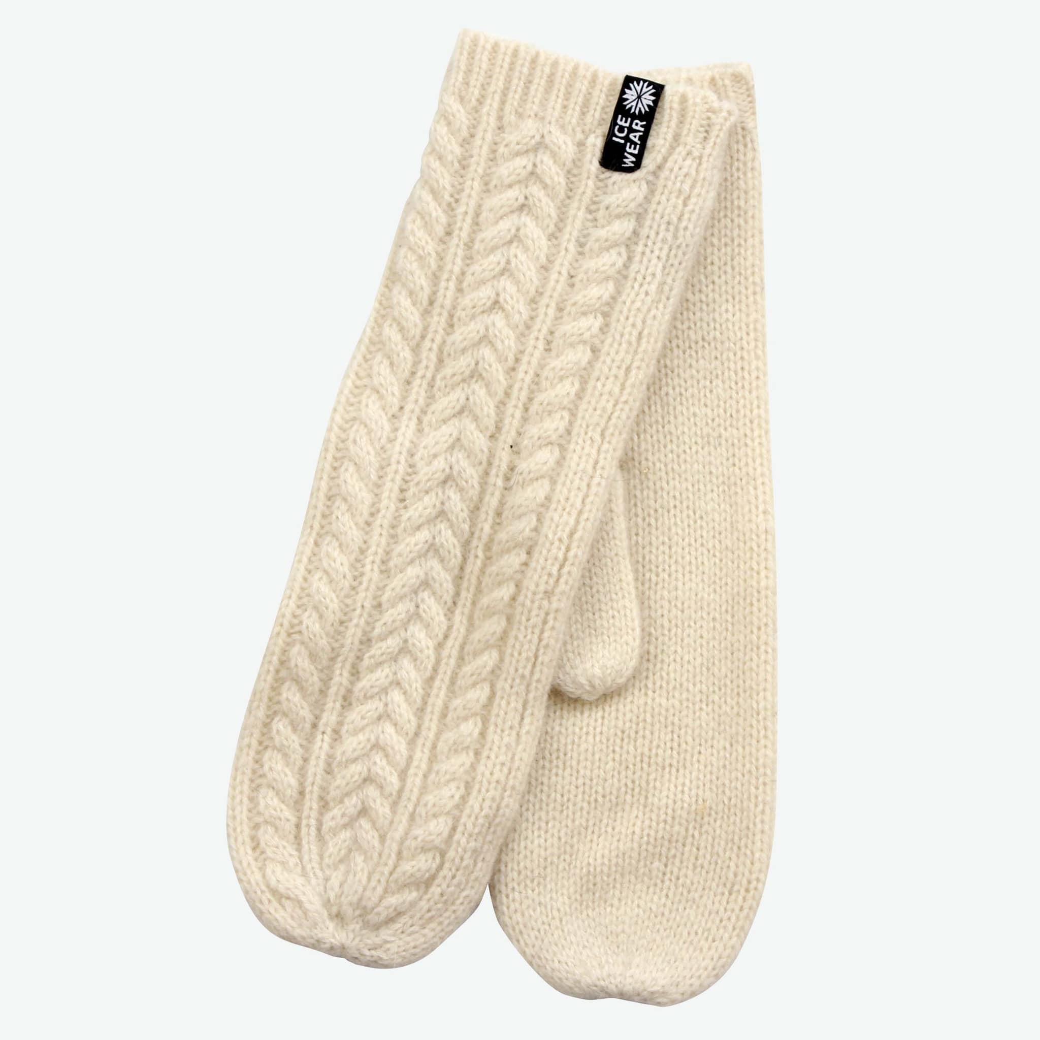 Eldey mittens Angora blend wool