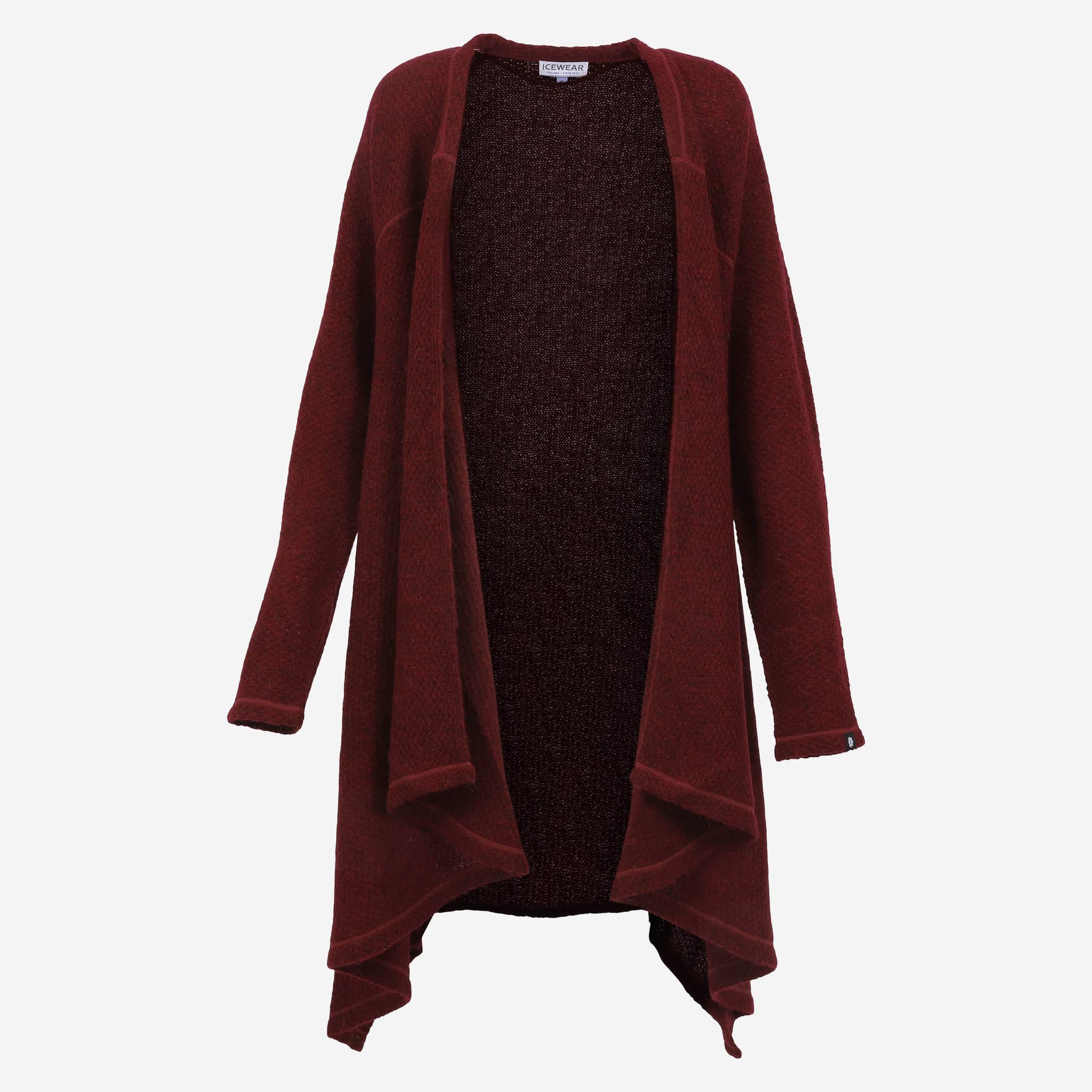 Karen open Icelandic wool long sweater