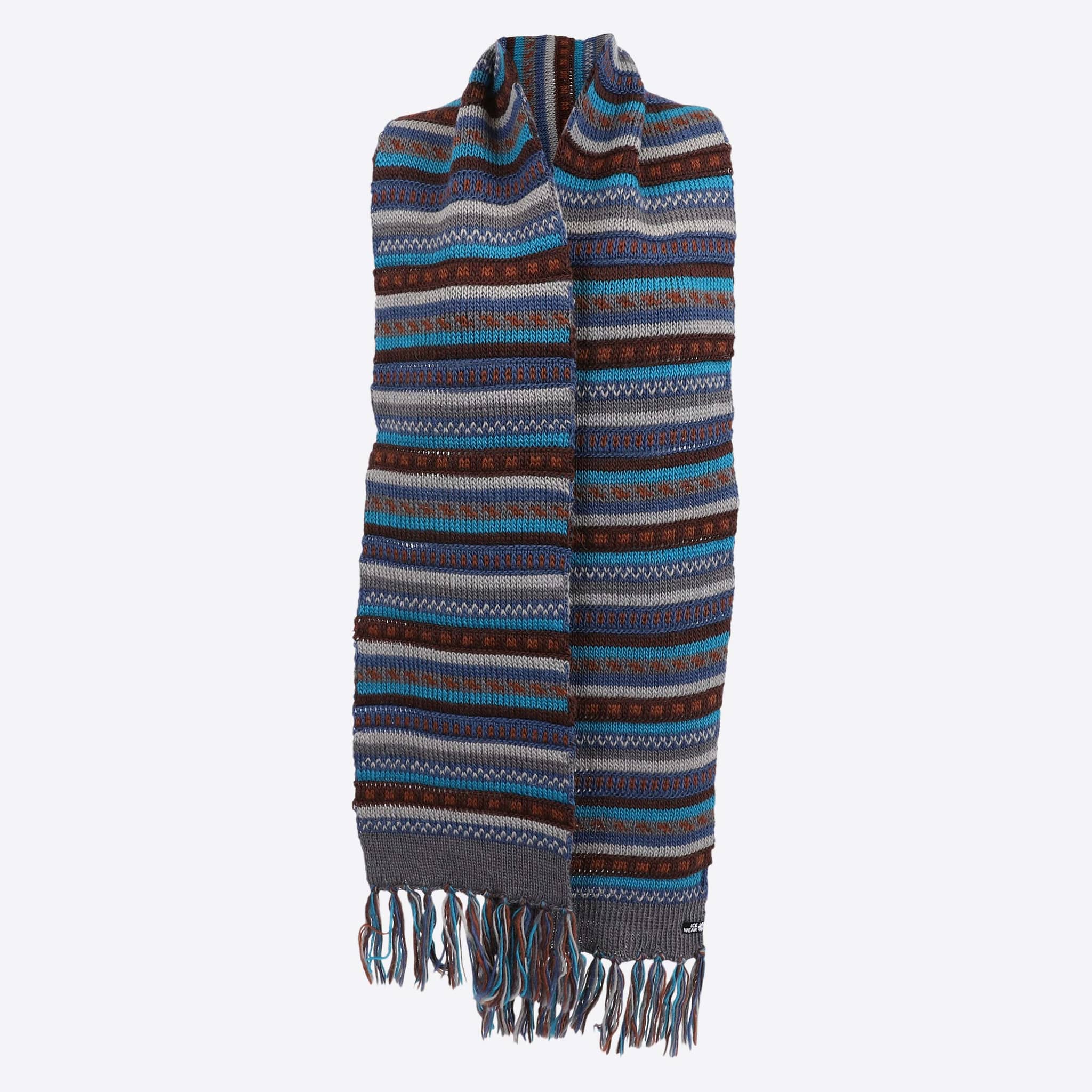 Magney knitted Nordic scarf  