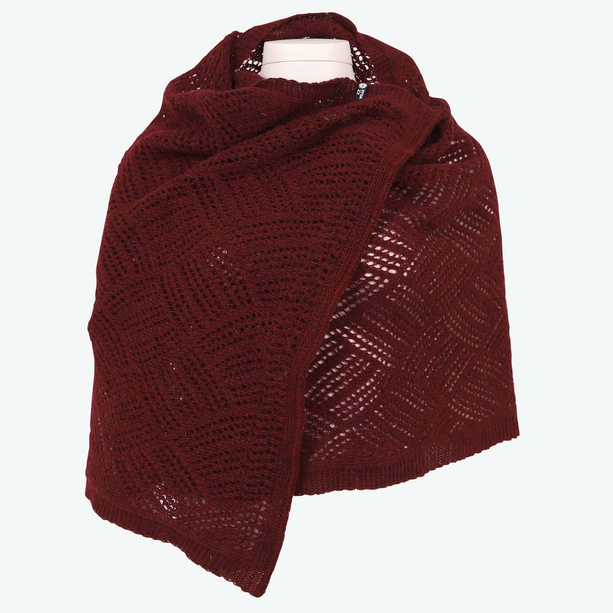 Svala knitted wool scarf